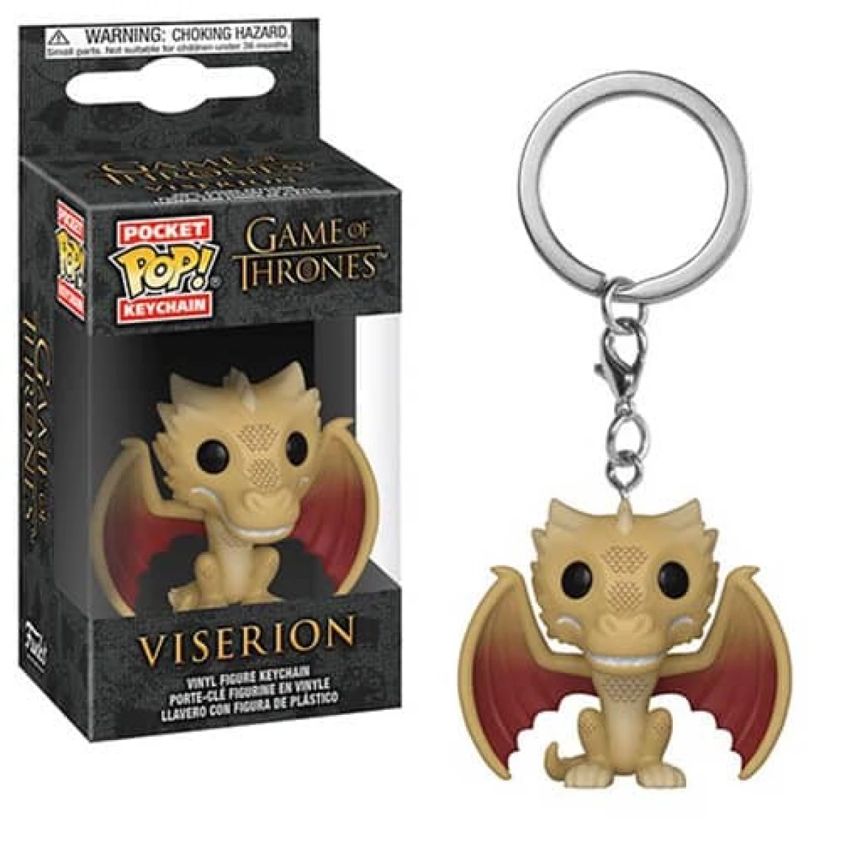 Game of Thrones Viserion Pocket Pop! Keychain