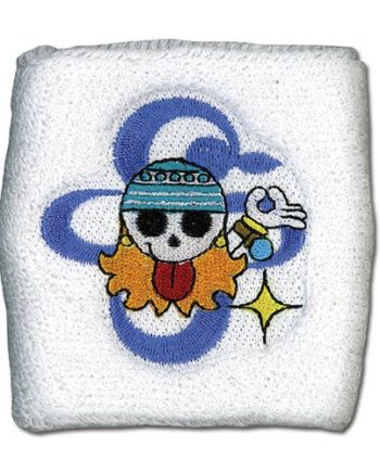 One Piece Nami's Skull Icon White Sweatband