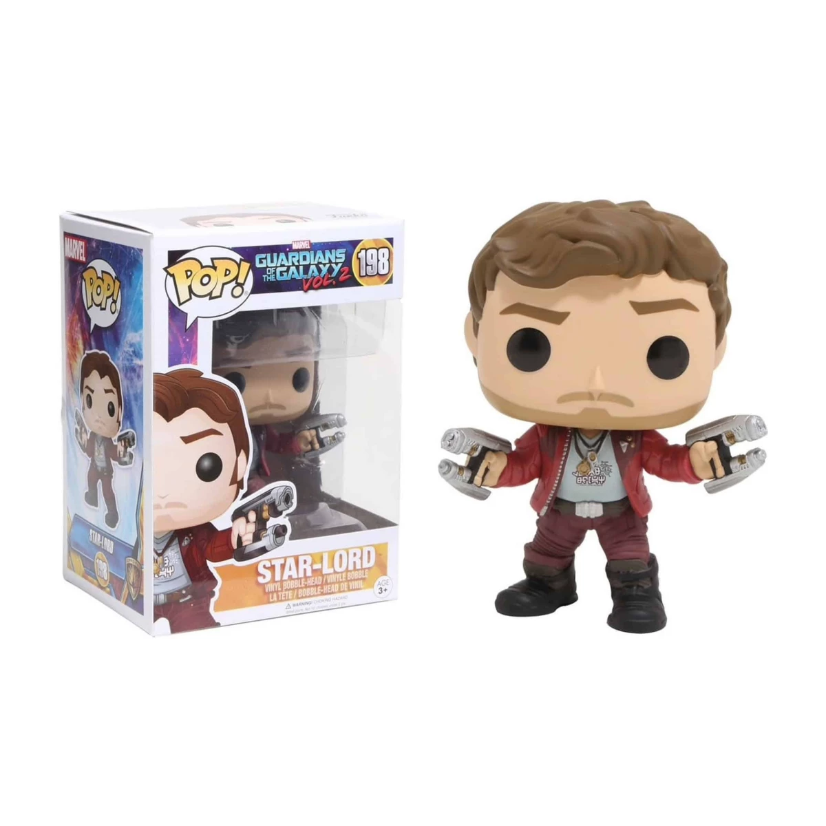 Funko Pop! Guardians of the Galaxy Vol. 2 Star-Lord (Common) Pop! Vinyl Figure