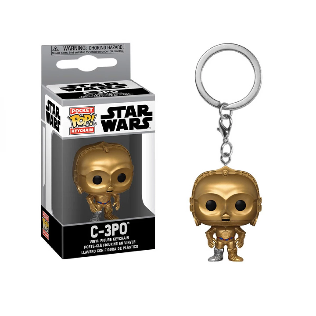 Star Wars Classic C-3PO Pocket Pop! Keychain