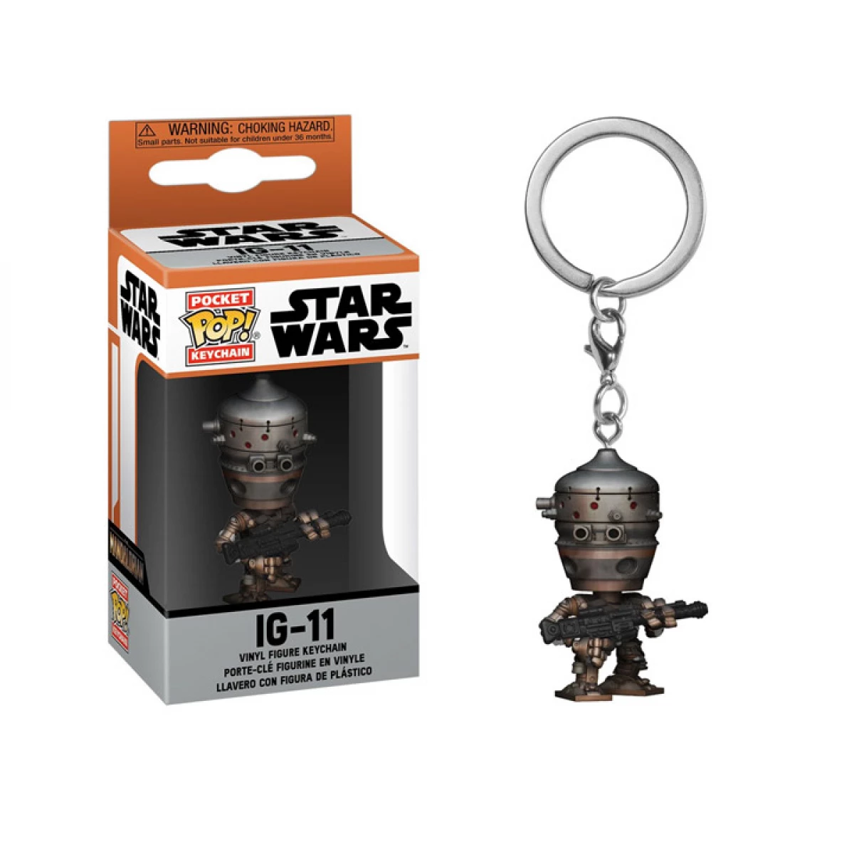 Star Wars: The Mandalorian IG-11 Pocket Pop! Keychain