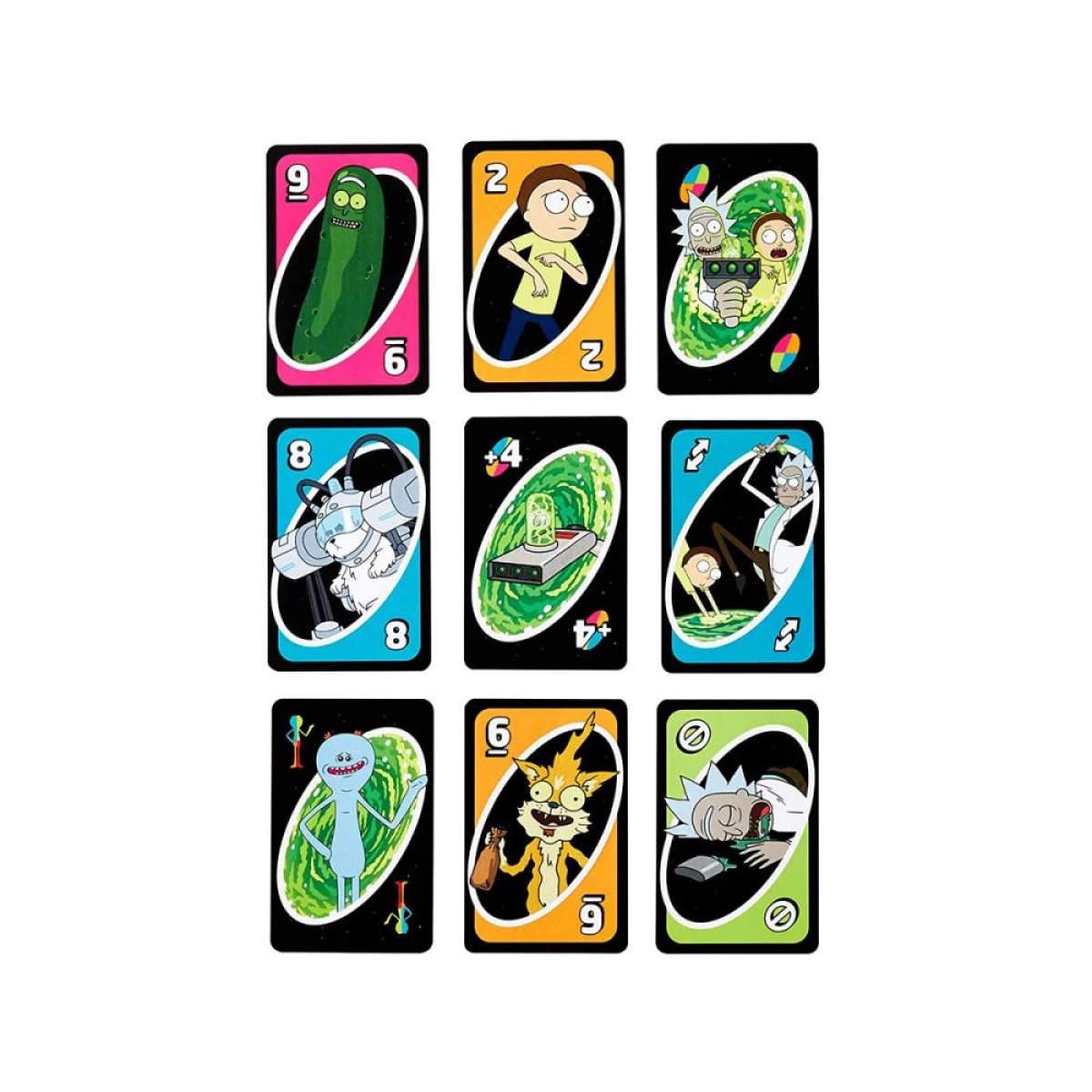 Rick And Morty Uno Card Game