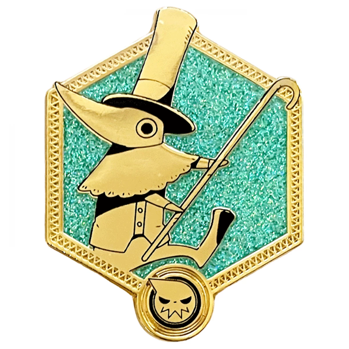 Soul Eater Golden Excalibur Enamel Pin