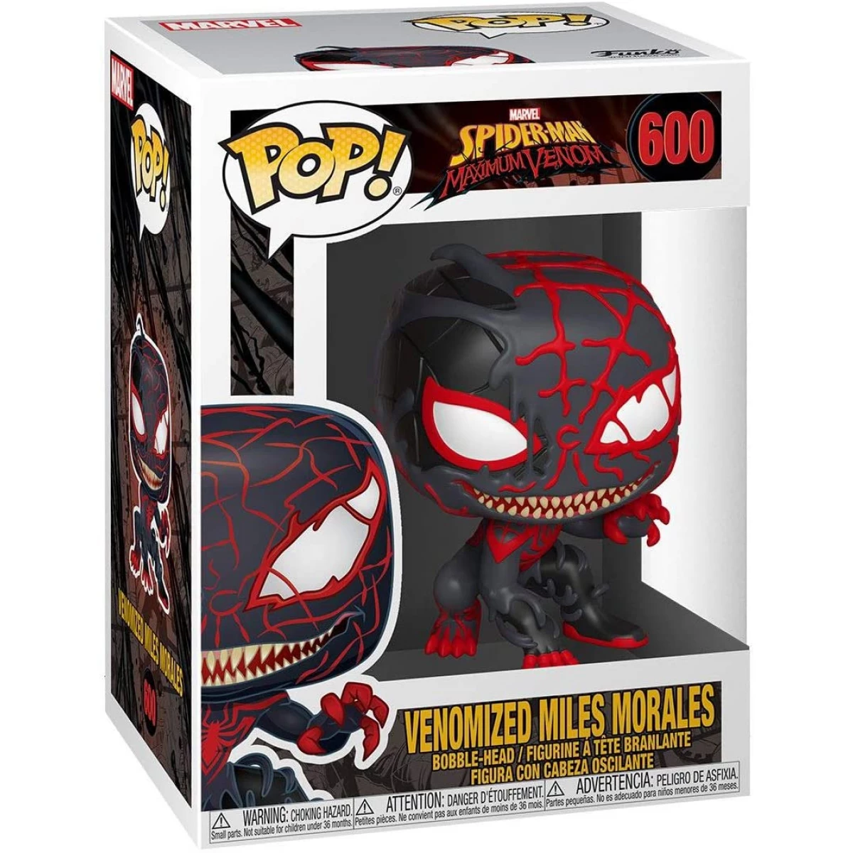 Spiderman Venomized Miles Morales Funko Pop!